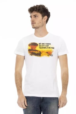 Camiseta Gráfica Estilo Casual