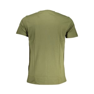 Camiseta de manga corta cuello redondo de leopardo