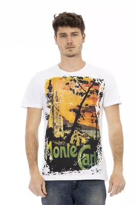 Camiseta Gráfica Montecarlo de Manga Corta con Cuello Redondo