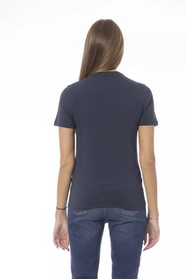 Camiseta de cuello redondo de manga corta