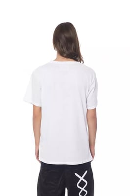 Camiseta Gráfica de Manga Corta con Cuello Redondo Ink Blot