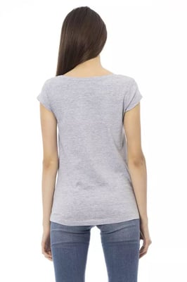 Camiseta Gráfica Floral Rock