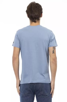 Camiseta V con Gráfico de Calavera