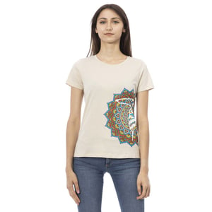Camiseta Mandala de Corte Suelto