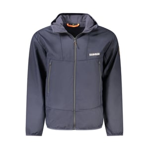Chaqueta exterior con capucha y cremallera