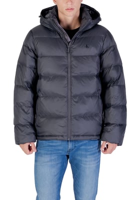 Chaqueta acolchada con capucha y cremallera