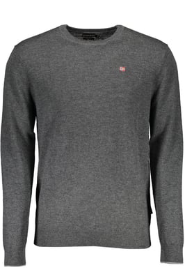 Jersey de Cuello Redondo de Lana Merino
