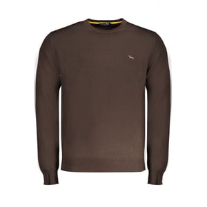Jersey de Cuello Redondo Marrón