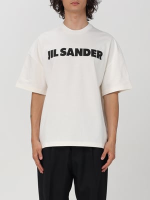 Camiseta con logo de Jil Sander