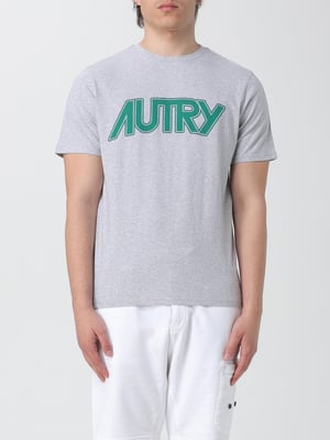 Camiseta de cuello redondo Autry con logo de manga corta