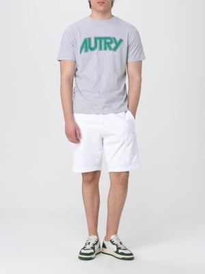 Camiseta de cuello redondo Autry con logo de manga corta