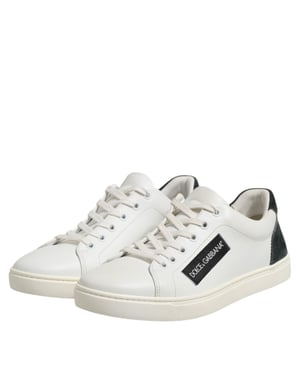 Zapatillas bajas de cuero