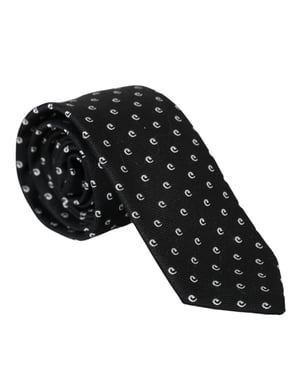Corbata Negra y Blanca Dolce & Gabbana