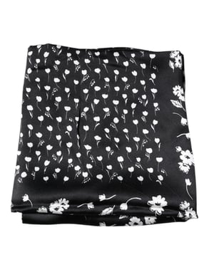 Bufanda de seda floral