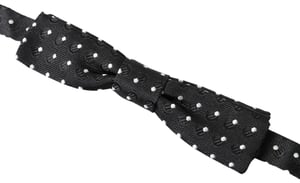 Corbata de moño de lunares