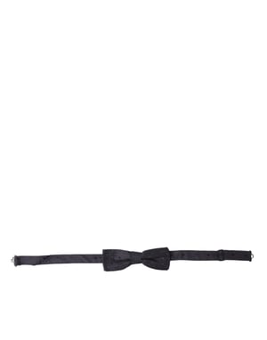 Corbata de moño de lunares con hebilla ajustable