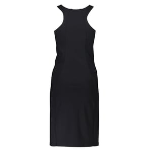 Vestido Ajustado Sin Mangas con Escote Redondo