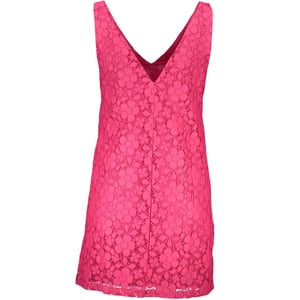 Vestido sin mangas de encaje con escote en V