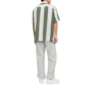 Camisa de manga corta a rayas