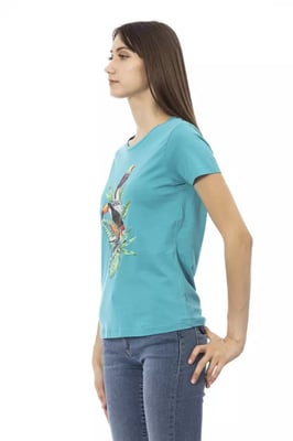 Camiseta con estampado de pájaros Tr23041