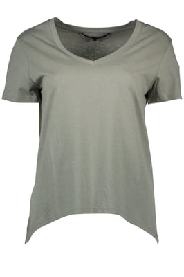 Camiseta con cuello en V Si6559