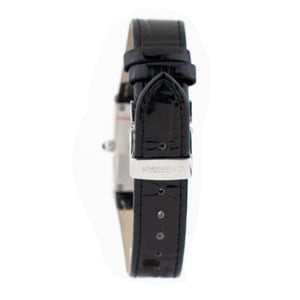 Reloj de correa de cuero negro Ct7017l04ac