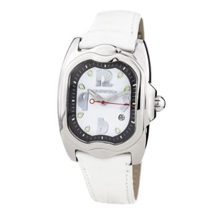 Reloj de pulsera de cuero blanco Ct7274m07ac