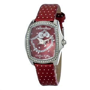 Reloj con Lunares Rojos de Hello Kitty