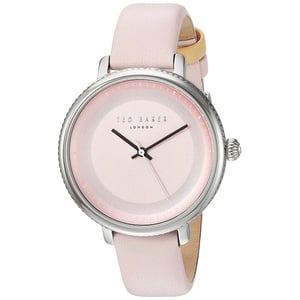 Reloj Minimalista con Brillo Rosa Dorado