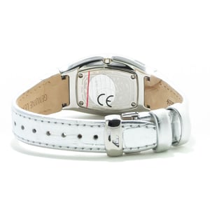 Chronotech 7932l52ac Correa de Cuero Blanca