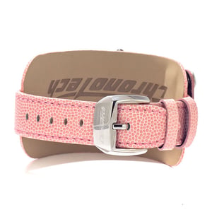 Reloj Envoltura de Cuero Rosa 75