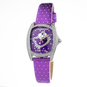 Reloj de Lunares Morados de Hello Kitty
