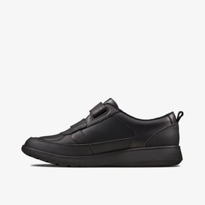 Zapatos de cuero negro Scape Flare Y