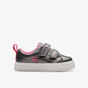 Zapatos Nova Teen para Niños en Color Gun Metal