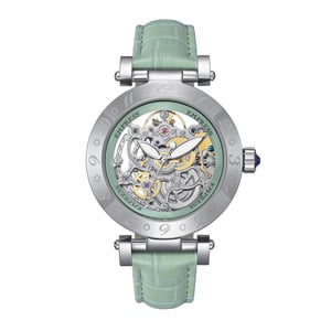 Reloj automático Empress Theodora con correa de cuero