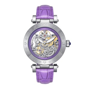 Reloj automático Empress Theodora con correa de cuero