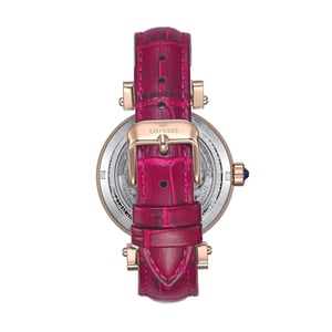 Reloj automático Empress Theodora con correa de cuero
