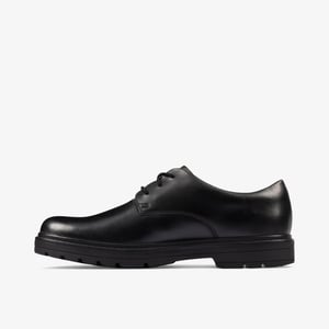 Zapatos de Piel Negra LoxhamDerby Y