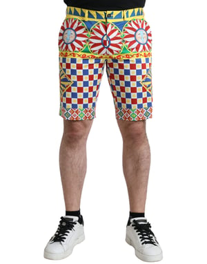 Pantalones Cortos de Algodón Impresos