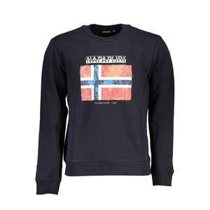 Sudadera de cuello redondo con bandera de Noruega