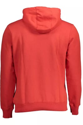 Sudadera con capucha roja