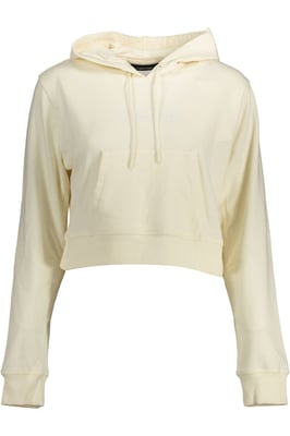 Sudadera recortada de corte amplio