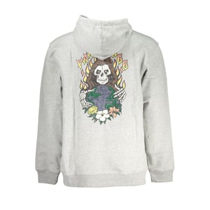 Sudadera con Capucha Logo de Llama Estilo Mnflame