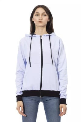 Sudadera con cremallera de corte relajado
