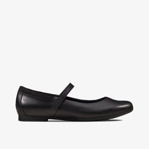 Zapatos de cuero negro Scala Dawn Y