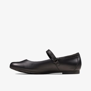 Zapatos de cuero negro Scala Dawn Y