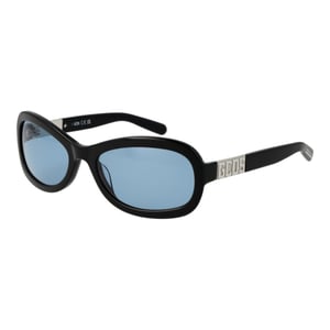 Gafas de sol ovaladas con patillas de logo