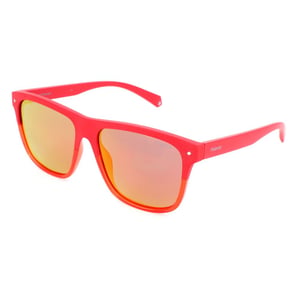 Pld 6041s Gafas de Sol Rojas Cuadradas