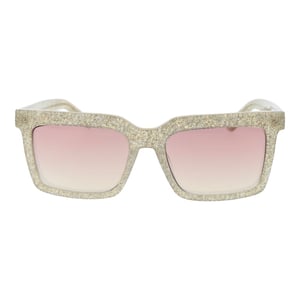 Gafas de sol con marco cuadrado y brillo