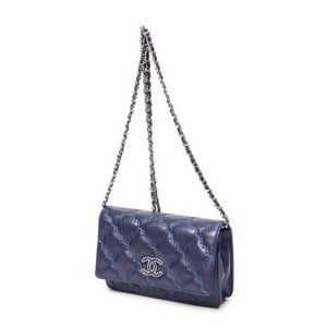 Chanel Hampton Wallet on Chain  en Marina Piel de becerro